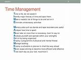 Pictures of Time Management Skills Training