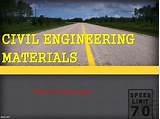 Images of Civil Engineering Material