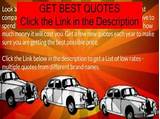 Competitive Auto Insurance Quotes Images