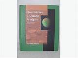 Photos of Quantitative Chemical Analysis By Daniel C  Harris