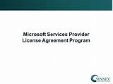 Photos of Microsoft Services Provider License Agreement