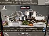 Kirkland Cookware Set Stainless Steel