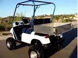 Lifted Gas Golf Cart