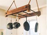 Kitchen Hanging Pot And Pan Rack Pictures