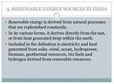 Photos of 3 Renewable Energy Resources