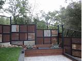 Corrugated Metal Fence Designs Pictures