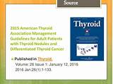 Pictures of Thyroid Cancer Treatment Guidelines