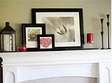 How To Decorate A High Fireplace Mantel Pictures