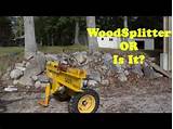 Rack And Pinion Wood Splitter Photos
