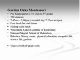 Garden Oaks Montessori School Photos