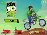 Pictures of Ben 10 Racing Car Games