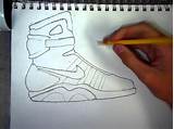 Photos of How To Draw Jordans Shoes