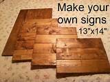 Wood Signs For Home