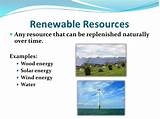 Photos of 5 Renewable Resources E Amples