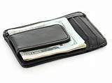 Photos of Money Clip With Id Window Credit Card Holder