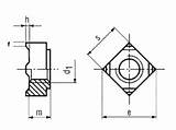 Projection Weld Nut Specifications Pictures