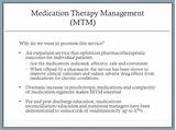 Medication Therapy Management Pharmacist