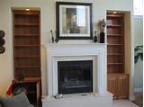 White Fireplace Mantel Shelves Images