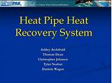 Images of Heat Pipe Heat Recovery System