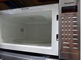 Photos of Stainless Panasonic Microwave