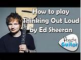 How To Play Thinking Out Loud On Guitar Images