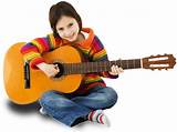 Pictures of Kids Guitar Music
