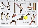 Images of Rotator Cuff Physical Therapy Exercises