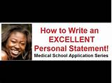 What To Write In A Personal Statement For Medical School Images