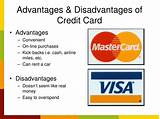 Credit Card Advantages And Disadvantages Pictures