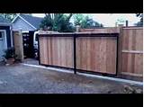 Images of Sliding Gate Hardware Wood Fence