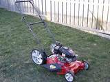 Self Propelled Gas Lawn Mower Images