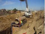 Laying Sewer Pipe Images