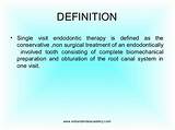 Images of Root Canal Therapy Definition