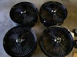 Pictures of Wire Wheels Black