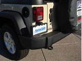 Photos of Jeep Wrangler License Plate Bracket Rear Installation