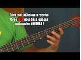 Bass Guitar Lesson For Beginner