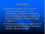 Financial Management Photos