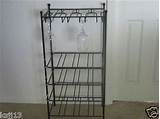 Wrought Iron Wine Rack Stand Images