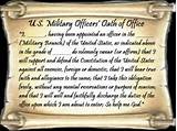 Pictures of Us Military Oath