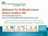 Images of 12 Month Loans Bad Credit