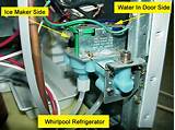Images of New Whirlpool Refrigerator Not Making Ice