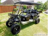 Lifted Gas Golf Cart Pictures