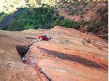 Pictures of Zion National Park Rock Climbing