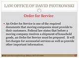 Moving Company Bill Of Lading Template Photos