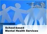Pictures of School Based Mental Health Services