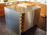 Pictures of Kitchen Island Stainless Steel