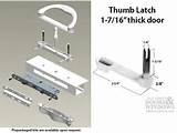 Sliding Glass Door Latch Replacement Parts