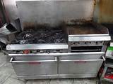 Pictures of Commercial Double Oven Gas Range