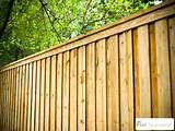 Pictures of Wood Fencing Materials
