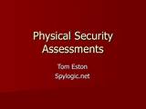 Physical Security Assessment Photos